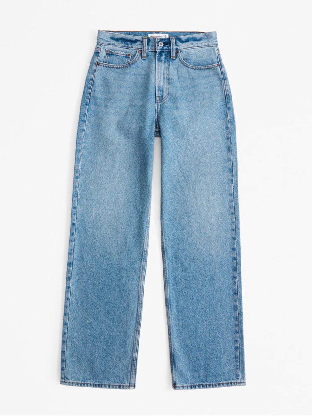 Abercrombie Mid Rise Loose Jeans 8